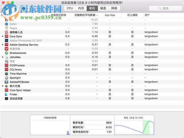 mac查看電池剩余時間方法