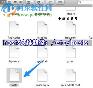 mac hosts文件查看與修改方法