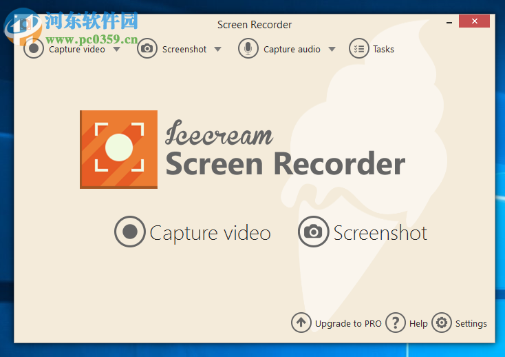 IceCream Screen Recorder設(shè)置為中文的方法