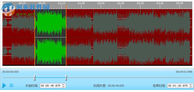 使用音頻編輯專家制作iphone手機(jī)鈴聲的方法