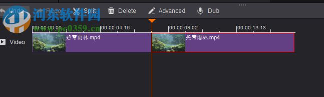 GoPlay Editor分割視頻文件的方法