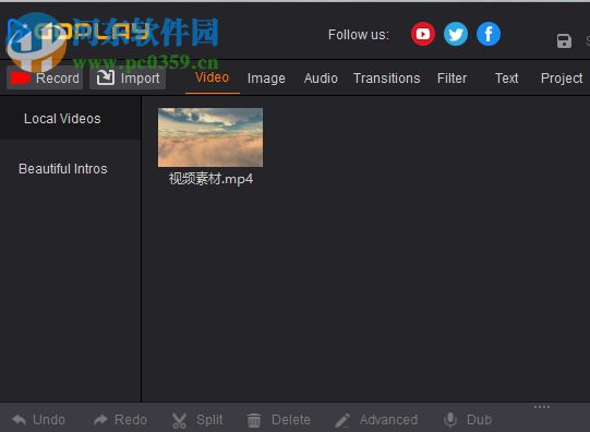 GoPlay Editor給視頻添加圖片水印的方法