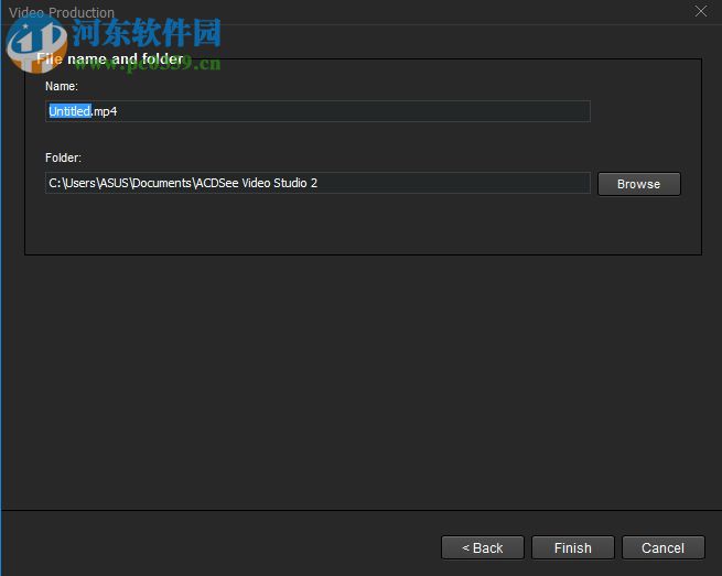 ACDSee Video Studio 2合并視頻的方法