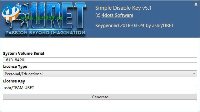 Simple Disable Key 5安裝破解的方法