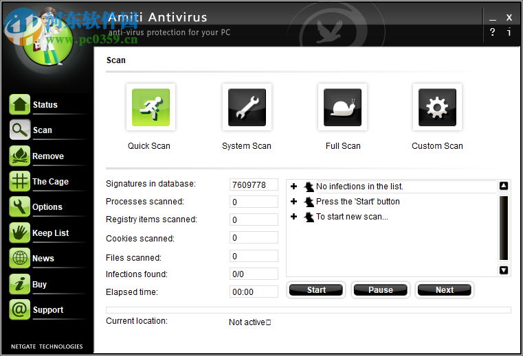 Amiti Antivirus設(shè)置中文的方法