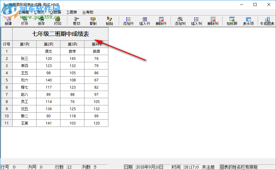 微易圖形報(bào)表生成器制作圖表的方法