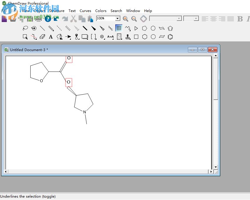 ChemDraw在繪圖時(shí)如何添加表格