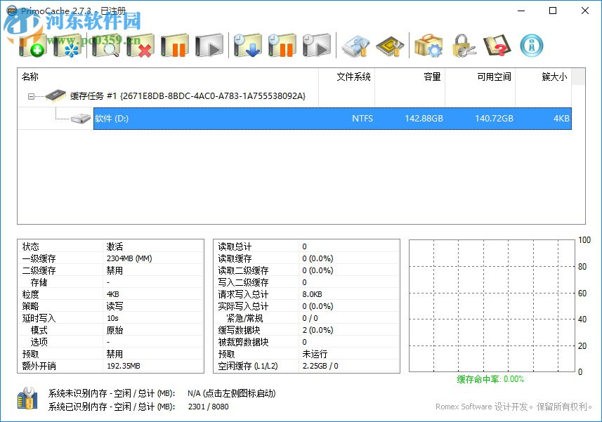 PrimoCache Desktop Edition添加虛擬緩存的方法