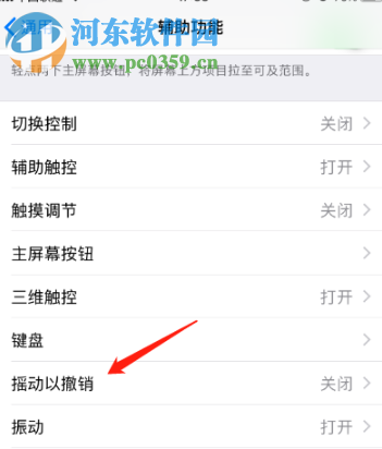 蘋果手機(jī)iOS12系統(tǒng)怎么開啟搖動(dòng)以撤銷功能