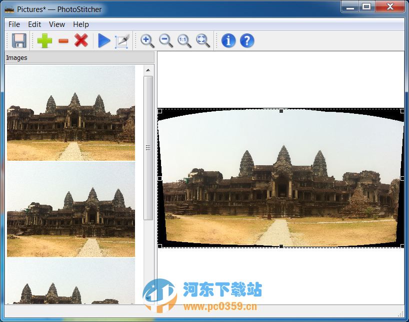 全景照片合成軟件(Teorex PhotoStitcher) 2.0 特別版