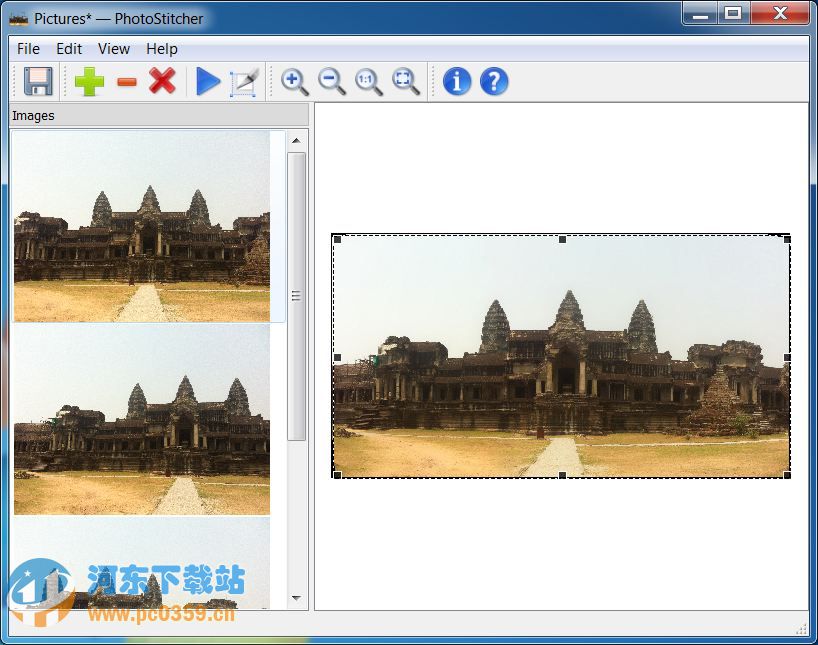 全景照片合成軟件(Teorex PhotoStitcher) 2.0 特別版