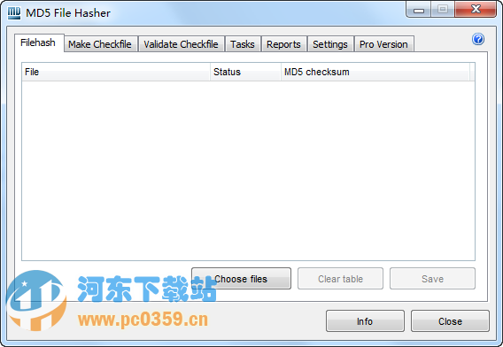 MD5值高級(jí)生成效驗(yàn)軟件(MD5 File Hasher) 3.2.0 特別版