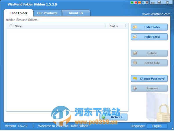 WinMend Folder Hidden(文件夾隱藏工具) 2.4.0 免費版