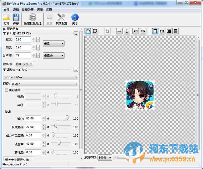 圖像無損放大軟件(PhotoZoom pro) 6.0.4 中文免費版