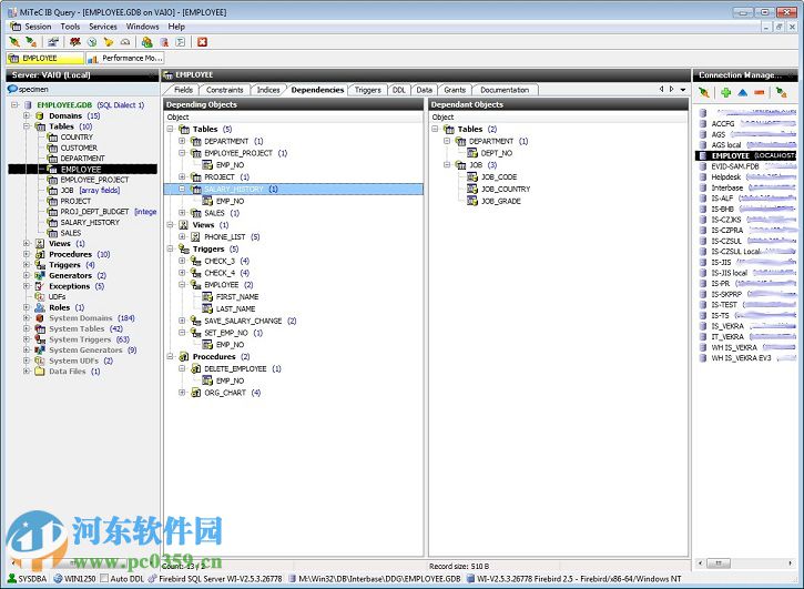 數(shù)據(jù)庫管理工具(MiTeC Interbase Query) 8.0.1 官方版