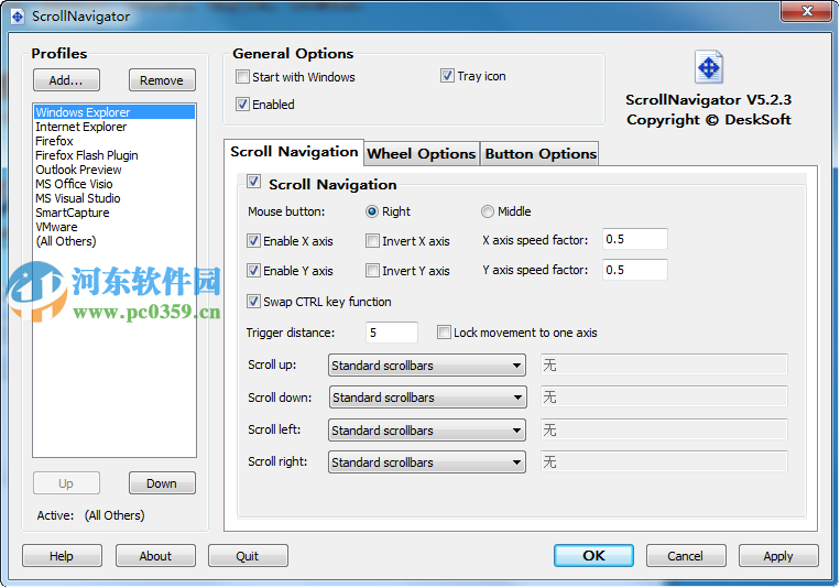 DeskSoft ScrollNavigator(滾動(dòng)條增強(qiáng)軟件)