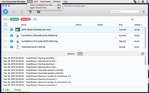 Free Download Manager Mac版 5.1.0 官方版