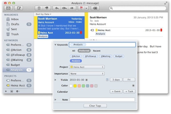 MailTags for mac 4.2.4 官方版