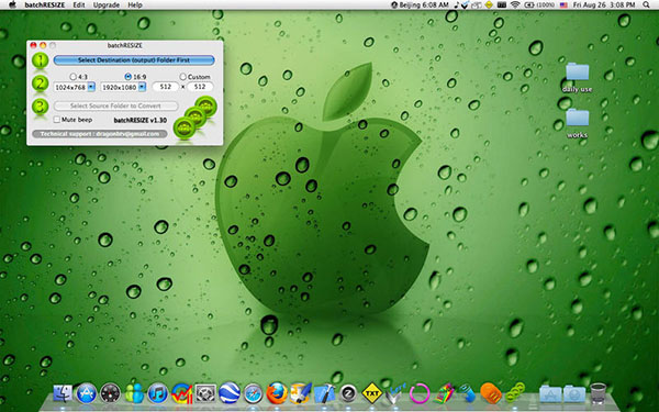 batchRESIZE Mac版 1.33