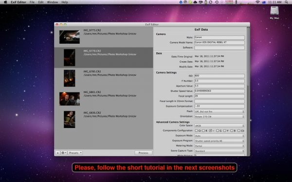 Exif Editor for Mac版 1.1.6