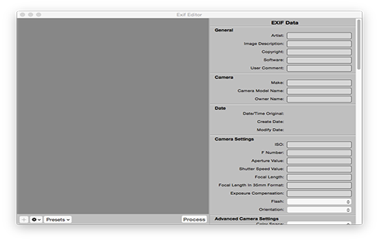 Exif Editor for Mac版 1.1.6