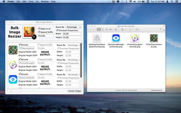 Bulk Image Resizer Mac版 1.4.2