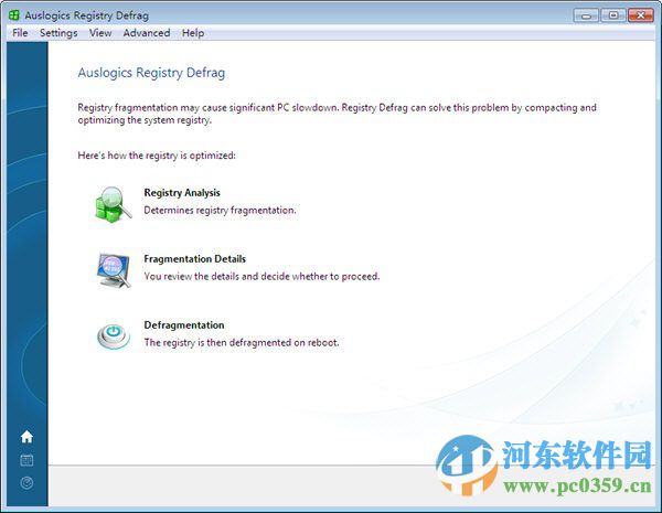 Auslogics Registry Defrag(磁盤碎片整理)