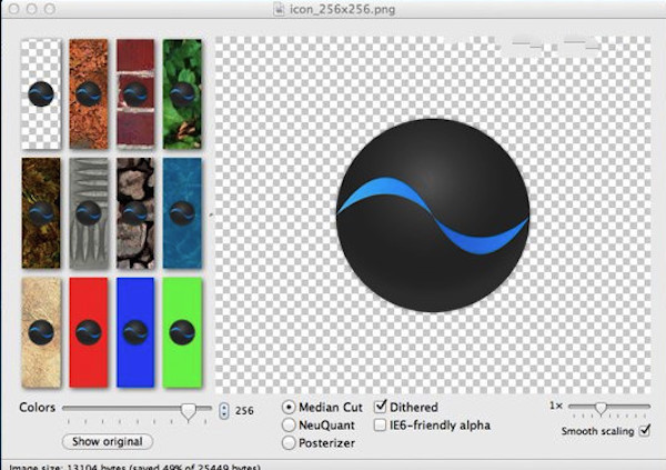 ImageAlpha for mac版 1.4.0