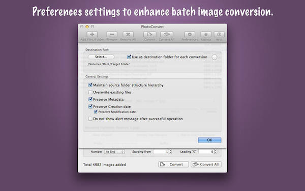 PhotoConvert for mac 3.3