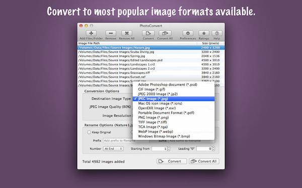 PhotoConvert Lite for mac版 3.3