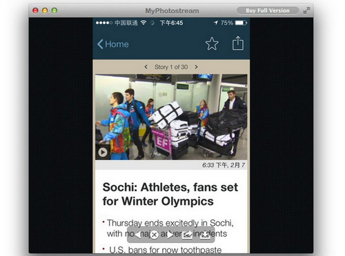 MyPhotostream for mac版 1.1.3