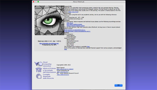 MeshLab for Mac版 1.3.3