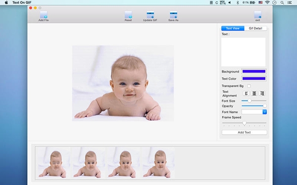 Text On Gif for Mac版 2.1