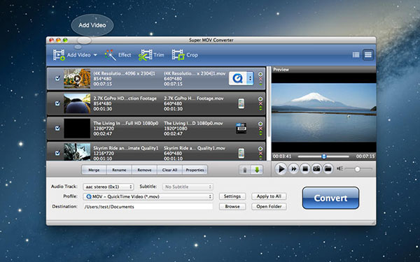 Super MOV Converter for Mac版 6.1.13