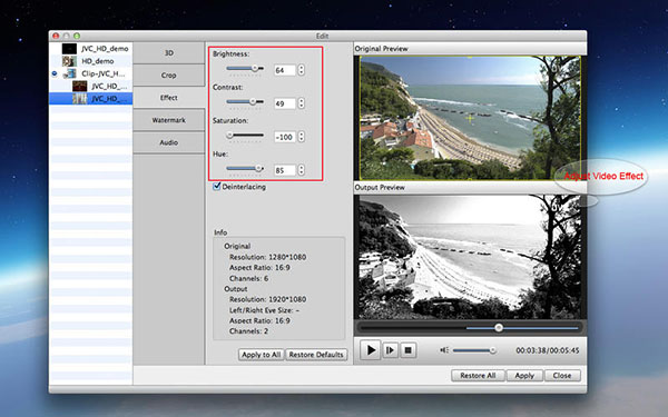 AnyMP4 MXF Converter Mac版 6.1.13