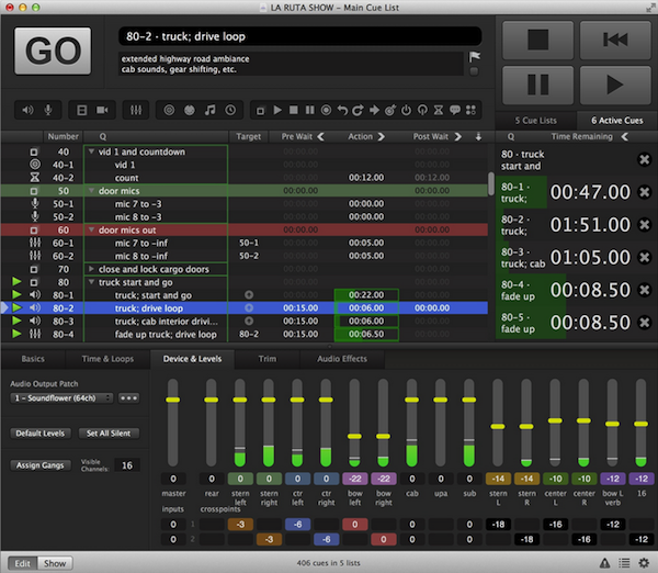 QLab for mac版 3.1.22