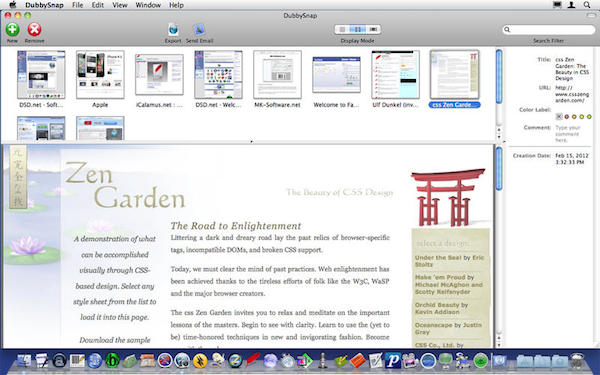DubbySnap for mac版 1.10