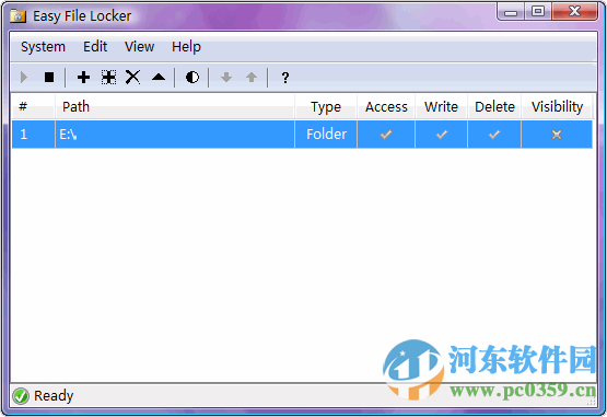 Easy File Locker(文件權(quán)限鎖定設(shè)置) 2.2 官方版