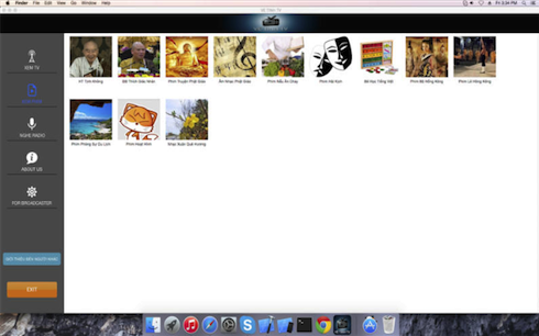 Ve Tinh TV for Mac版 1.0