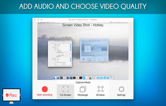 Screen Video Shot for Mac版 1.0