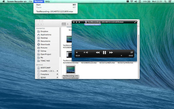 Screen Recorder air for mac版 1.0.1