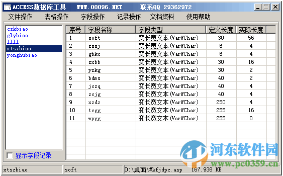 96ACCESS數(shù)據(jù)庫編輯工具 201603013 綠色版