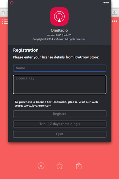 OneRadio for mac版 1.0.3
