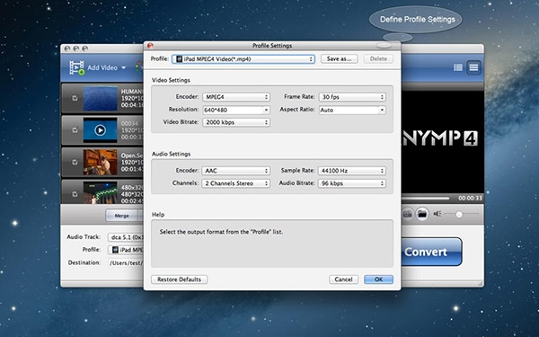 AnyMP4 MOD Converter Mac版 6.1.9