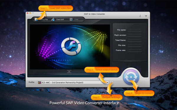 swf to video converter pro mac版 3.0.10