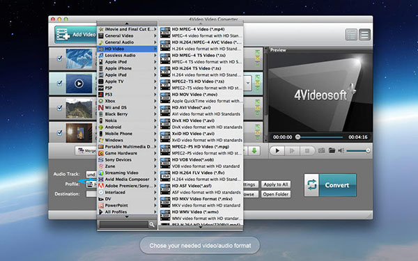 4Video Video Converter Mac版 5.0.77