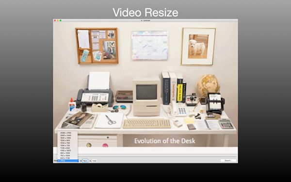 Video Resize Mac版 1.0.1