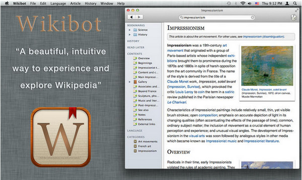 維基百科Mac客戶端 1.74