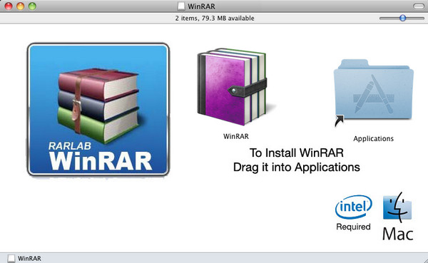 Winrar Mac免費版 5.1.0