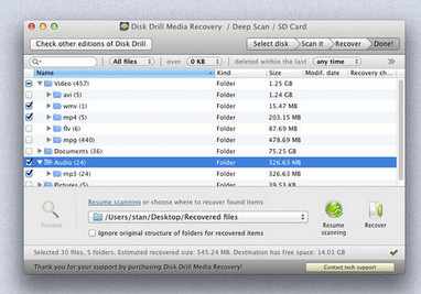 Disk Drill Media Recovery for mac版 2.5.432